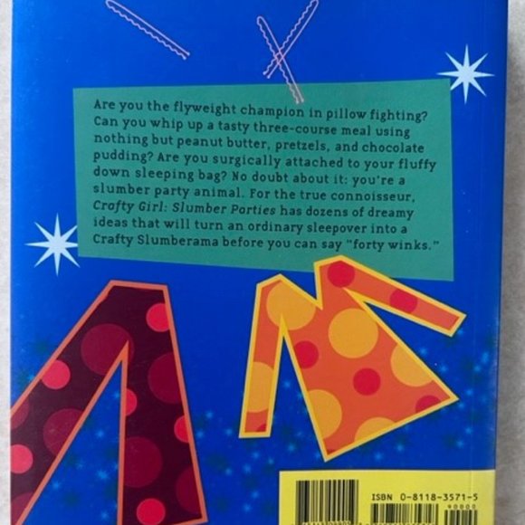 Crafty Girl SLUMBER PARTIES Things to Make & Do Book - Picture 2 of 6